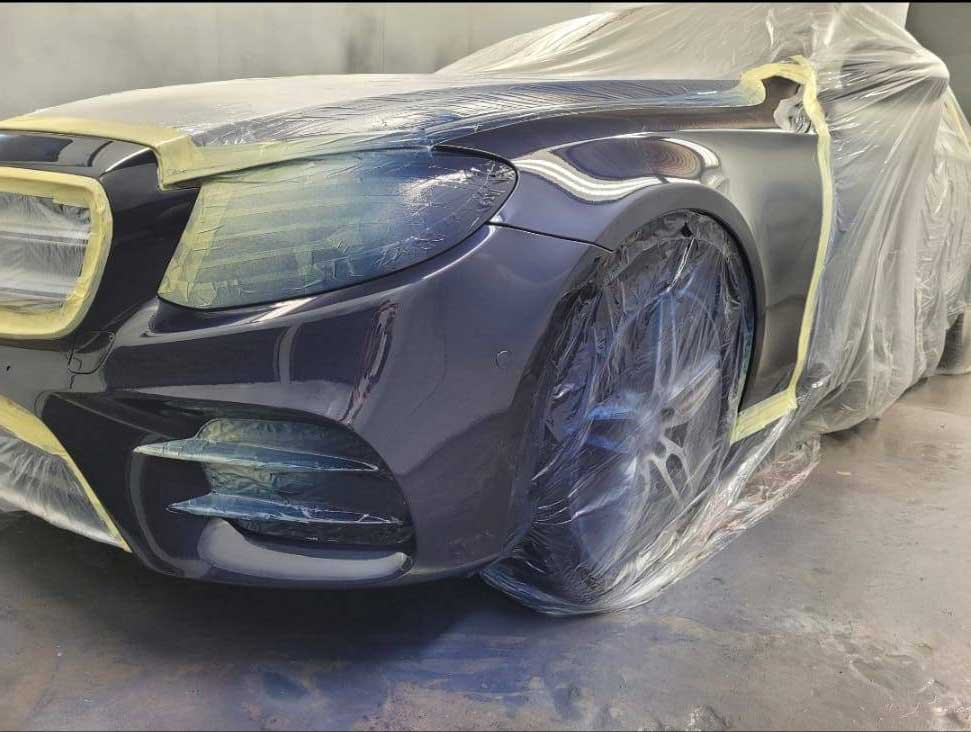 Vehicle after repair