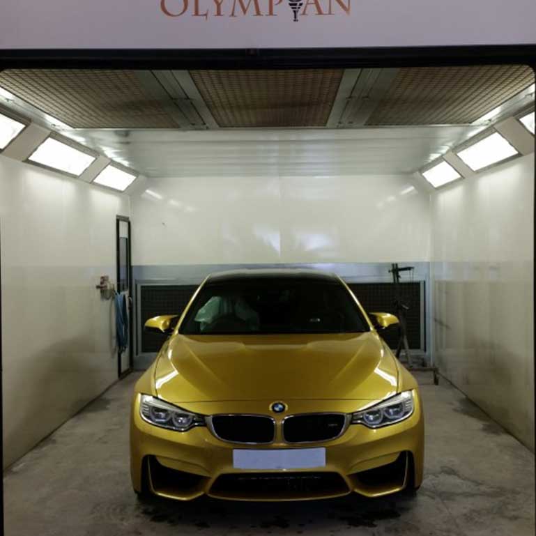 Vehicle paint repair process