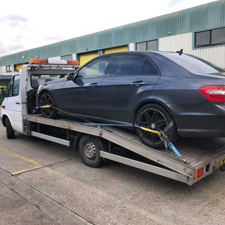 Accident recovery transporter