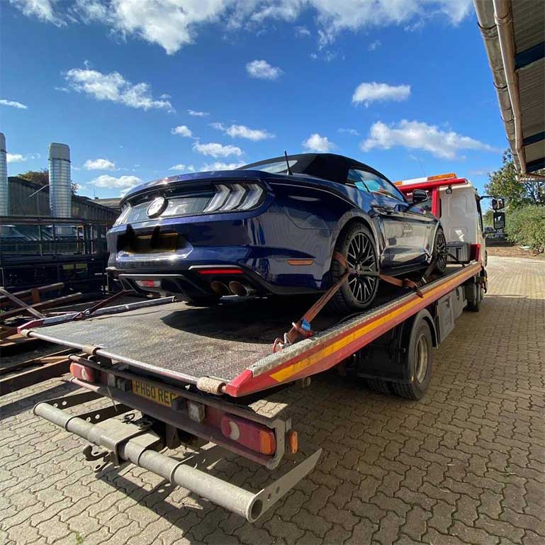 Vehicle recovery transport